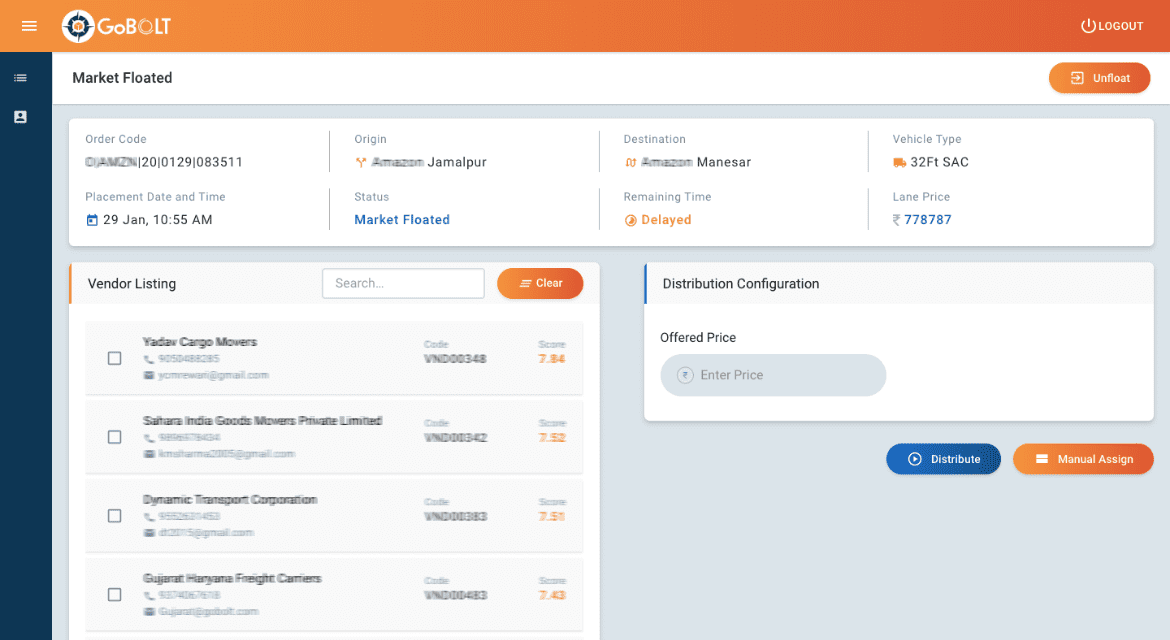 Planning and Order Management